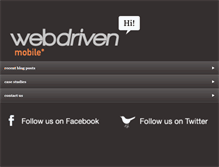 Tablet Screenshot of bewebdriven.com